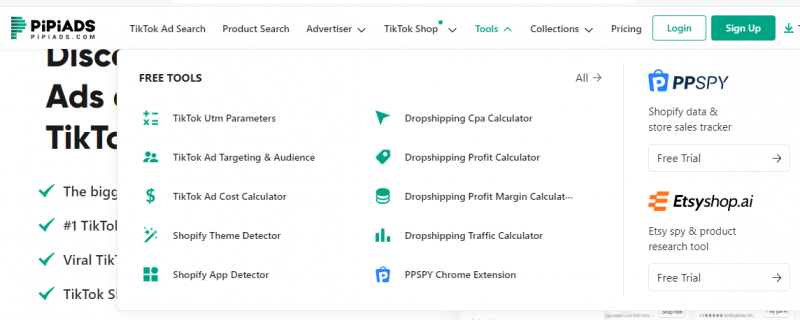 Pipiads features